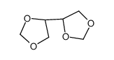 (4R)-4-(1,3-dioxolan-4-yl)-1,3-dioxolane Structure