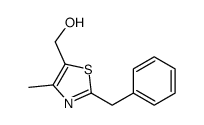 (2-benzyl-4-methyl-1,3-thiazol-5-yl)methanol Structure