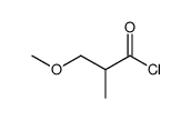 3-methoxy-2-methylpropionyl chloride结构式