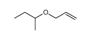 allyl-sec-butyl ether结构式