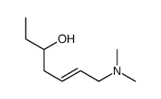 7-(dimethylamino)hept-5-en-3-ol结构式