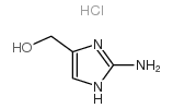(2-氨基-1H-咪唑-4-基)-甲醇盐酸盐结构式