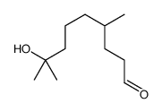 8-hydroxy-4,8-dimethylnonanal Structure