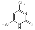 4,5-二甲基-2-巯基嘧啶结构式