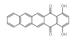 5,14-Pentacenedione,1,4-dihydroxy-结构式