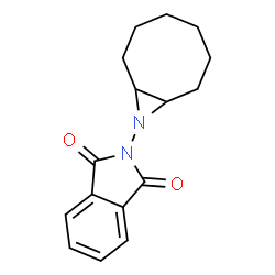 1H-Isoindole-1,3(2H)-dione, 2-(9-azabicyclo[6.1.0]non-9-yl)-, cis- Structure