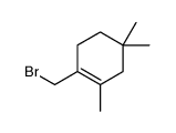 1-(bromomethyl)-2,4,4-trimethylcyclohexene Structure