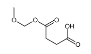4-(methoxymethoxy)-4-oxobutanoic acid结构式