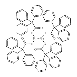 Rhodium(II) 2,2,2-triphenylacetate Structure