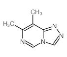 1,2,4-Triazolo[4,3-c]pyrimidine,7,8-dimethyl-结构式