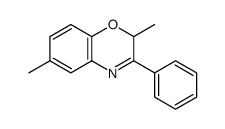 2,6-dimethyl-3-phenyl-2H-1,4-benzoxazine结构式