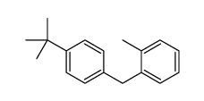 1-tert-butyl-4-[(2-methylphenyl)methyl]benzene结构式