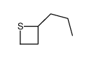 2-propylthietane Structure