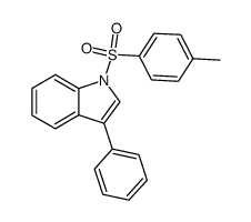 N-Ts-3-phenylindole Structure
