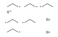 tripropyl(tripropylstannylsulfanyl)stannane Structure