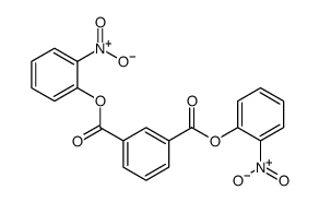 isophthalic acid bis-(2-nitro-phenyl) ester Structure