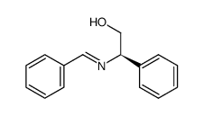 (R)-N-benzylidene-2-hydroxy-1-phenylethylamine Structure