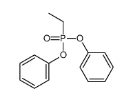 [ethyl(phenoxy)phosphoryl]oxybenzene Structure
