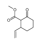 2-methoxycarbonyl-3-vinylcyclohexanone结构式