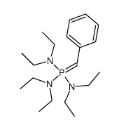 1-benzylidene-N,N,N',N',N'',N''-hexaethyl-l5-phosphanetriamine结构式