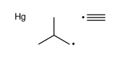 ethynyl(2-methylpropyl)mercury结构式