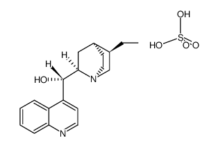 (9S)-10,11-dihydro-cinchonan-9-ol, sulfate Structure
