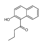 2-Hydroxy-1-butyrylnaphthalene结构式