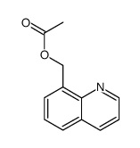 quinolin-8-ylmethyl acetate结构式
