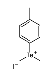 dimethyl-(4-methylphenyl)tellanium,iodide结构式
