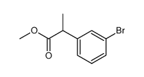 2-(3-溴苯基)丙酸甲酯结构式