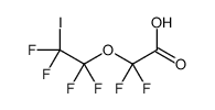 2,2-difluoro-2-(1,1,2,2-tetrafluoro-2-iodoethoxy)acetic acid结构式