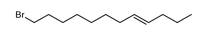 Z/E-8-dodecenyl bromide结构式