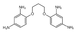 1,3-双(2,4-二氨基苯氧基)丙烷结构式