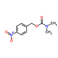 二甲基氨基甲酸(4-硝基苄基)酯结构式