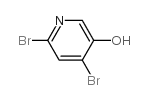 2,4-二溴-5-羟基吡啶结构式