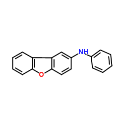 N-苯基-2-二苯并呋喃胺结构式