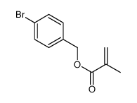 (4-bromophenyl)methyl 2-methylprop-2-enoate Structure