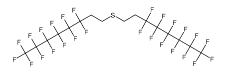 Bis(3,3,4,4,5,5,6,6,7,7,8,8,8-tridecafluorooctyl)sulfide Structure