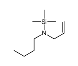 N-prop-2-enyl-N-trimethylsilylbutan-1-amine结构式