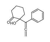 2-hydroxy-2-(1-phenylpropa-1,2-dienyl)cyclohexan-1-one Structure