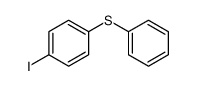 1-iodo-4-phenylsulfanylbenzene结构式
