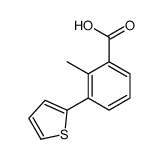2-methyl-3-thiophen-2-ylbenzoic acid结构式