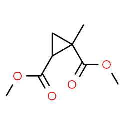 DIMETHYL 1-METHYLCYCLOPROPANE-1,2-DICARBOXYLATE结构式