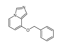 8-(苄氧基)咪唑并[1,5-a]吡啶结构式