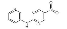 5-NITRO-N-(PYRIDIN-3-YL)PYRIMIDIN-2-AMINE structure