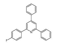 2-(4-Fluorophenyl)-4,6-diphenylpyridine结构式