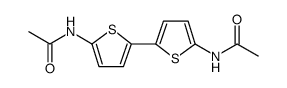 Acetamide, N,N'-[2,2'-bithiophene]-5,5'-diylbis Structure