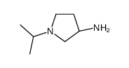 (3S)-1-propan-2-ylpyrrolidin-3-amine结构式
