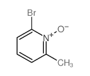 2-溴-6-甲基吡啶-N-氧化物结构式