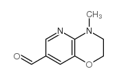 4-甲基-3,4-二氢-2H-吡啶并[3,2-b][1,4]噁嗪-7-甲醛结构式